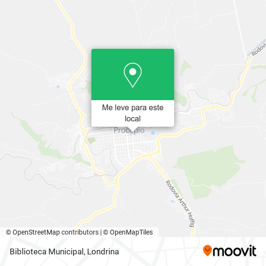 Biblioteca Municipal mapa