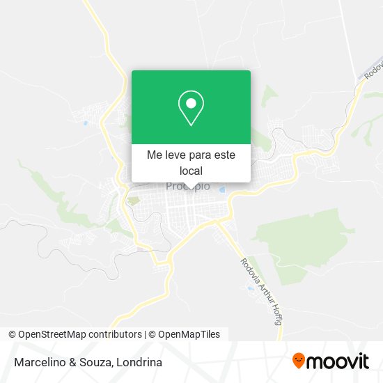 Marcelino & Souza mapa