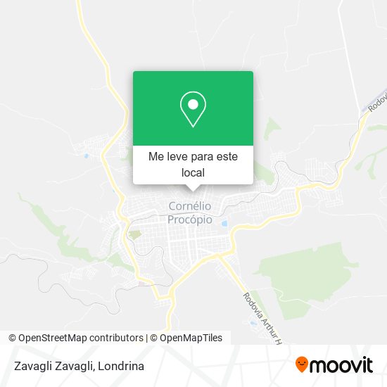 Zavagli Zavagli mapa