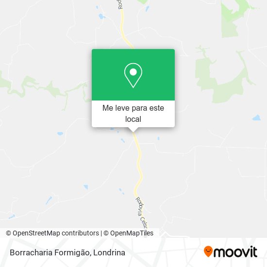Borracharia Formigão mapa