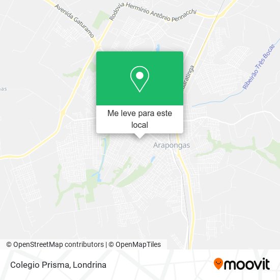 Colegio Prisma mapa