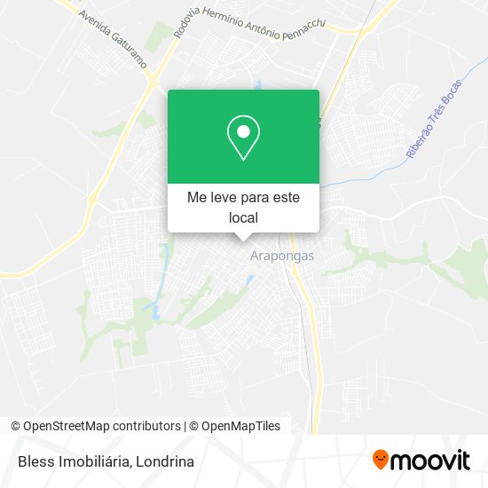 Bless Imobiliária mapa