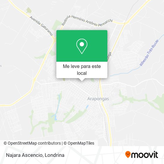Najara Ascencio mapa
