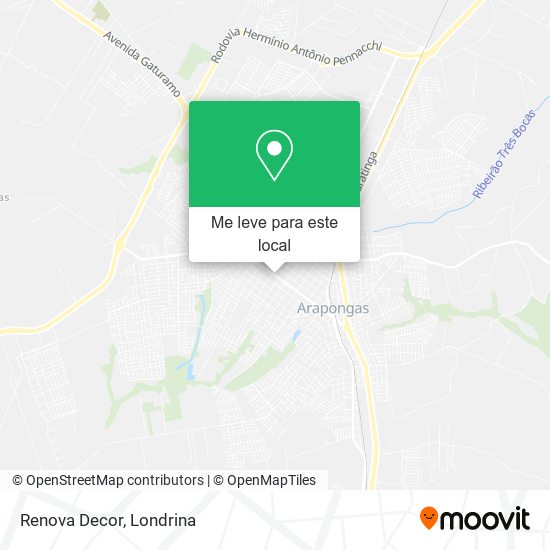 Renova Decor mapa