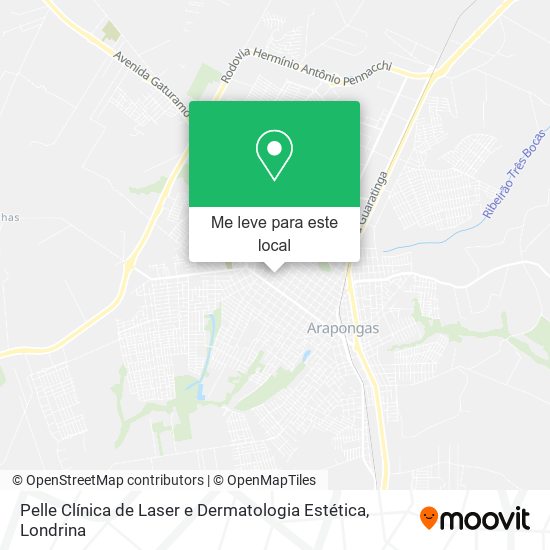 Pelle Clínica de Laser e Dermatologia Estética mapa