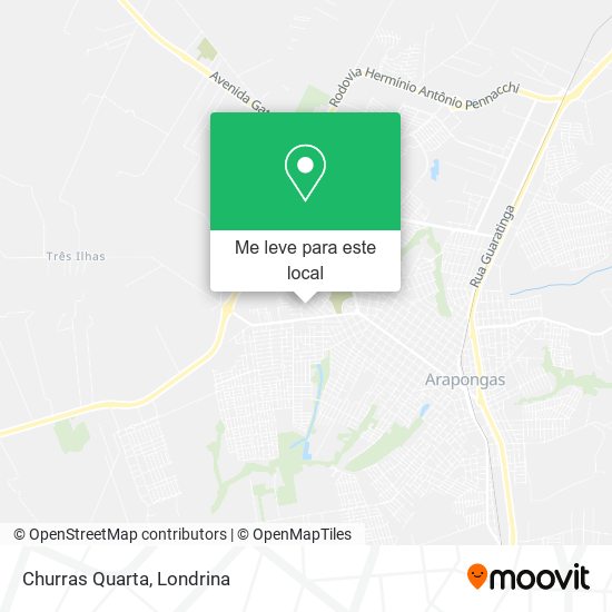 Churras Quarta mapa