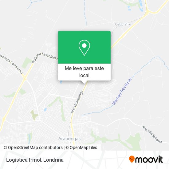 Logística Irmol mapa
