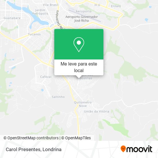 Carol Presentes mapa