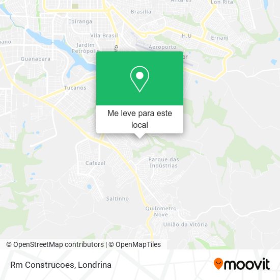 Rm Construcoes mapa