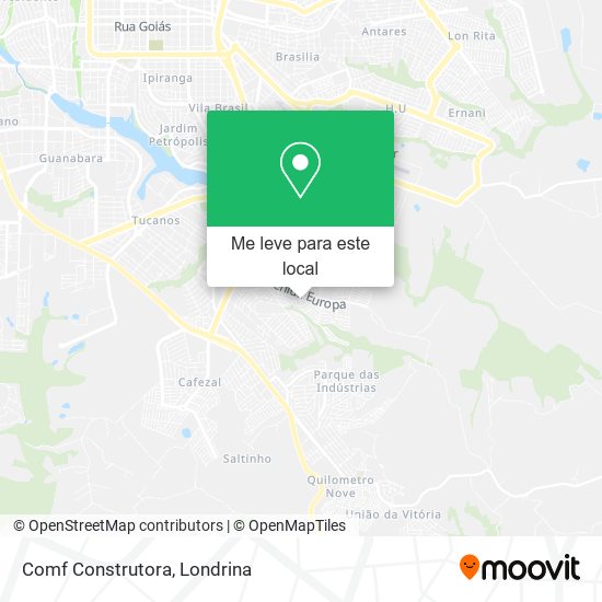 Comf Construtora mapa