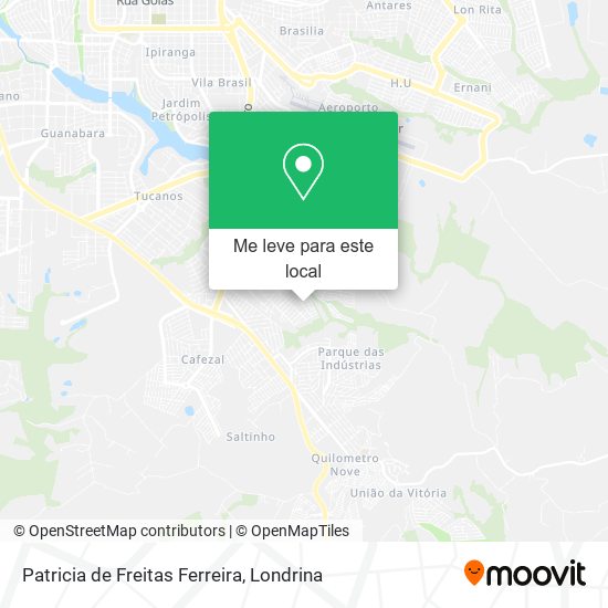 Patricia de Freitas Ferreira mapa