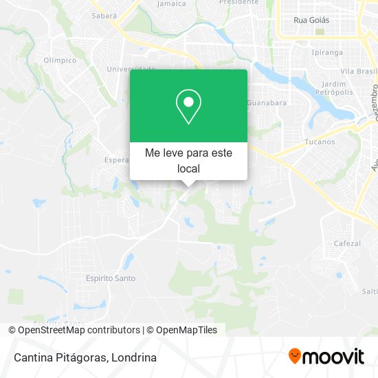 Cantina Pitágoras mapa