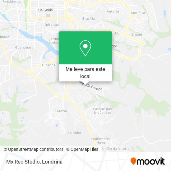 Mx Rec Studio mapa
