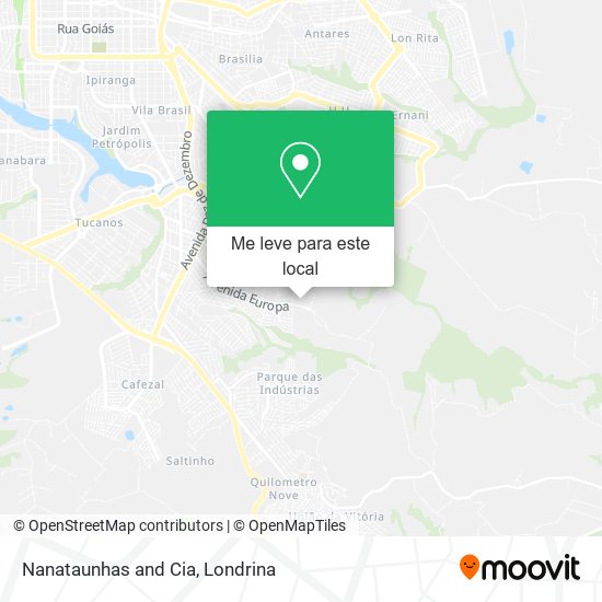 Nanataunhas and Cia mapa