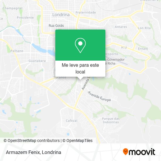 Armazem Fenix mapa
