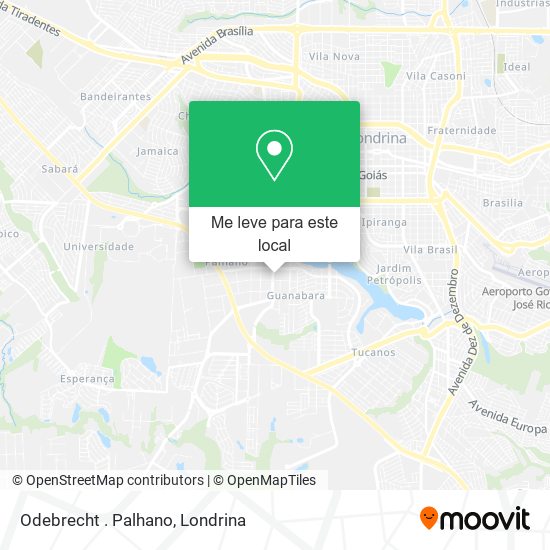 Odebrecht . Palhano mapa