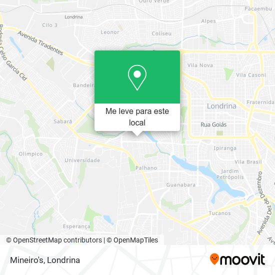 Mineiro's mapa