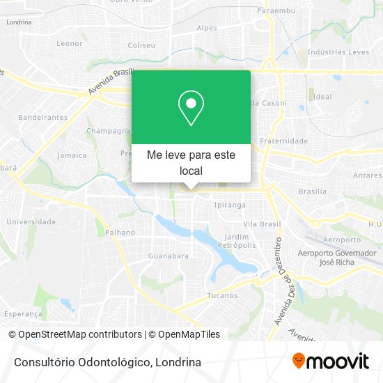 Consultório Odontológico mapa
