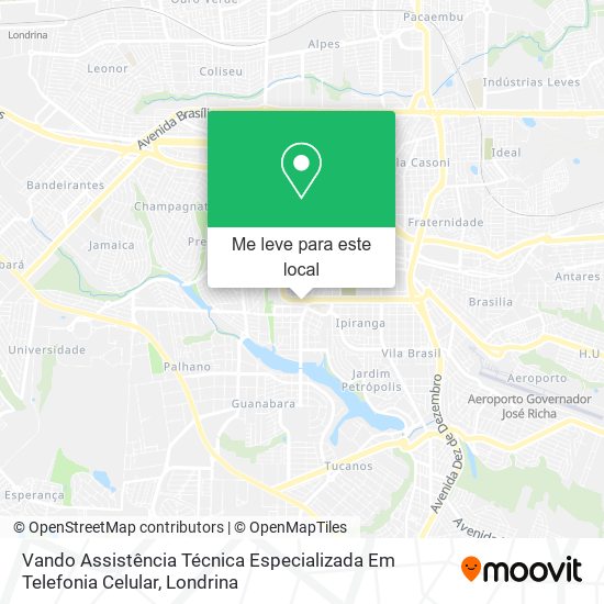 Vando Assistência Técnica Especializada Em Telefonia Celular mapa