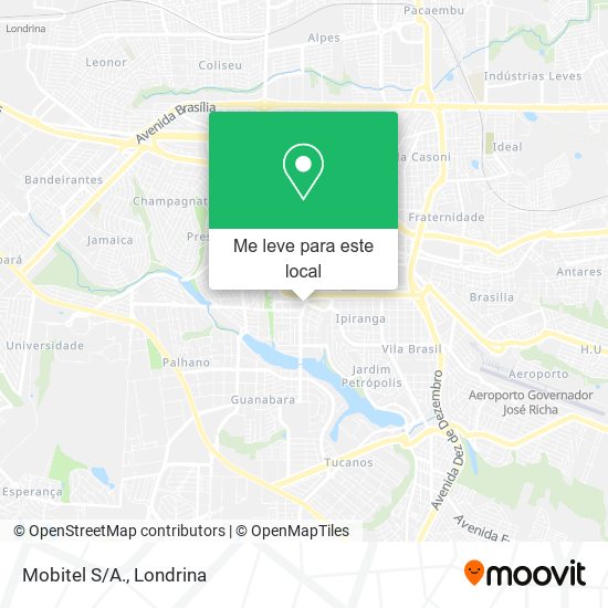 Mobitel S/A. mapa