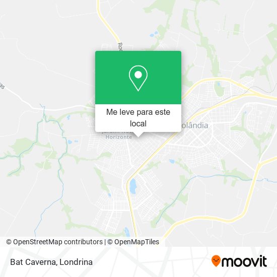 Bat Caverna mapa