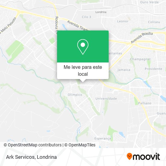 Ark Servicos mapa