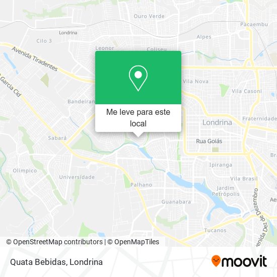 Quata Bebidas mapa