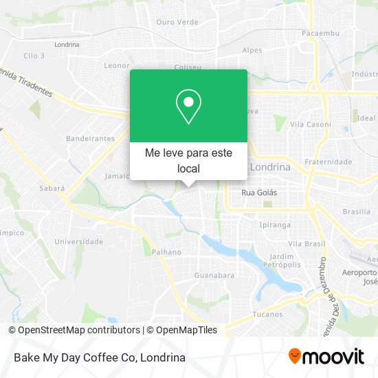 Bake My Day Coffee Co mapa