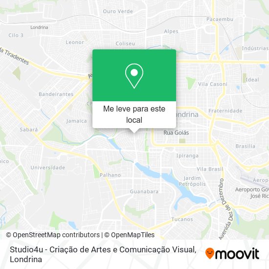 Studio4u - Criação de Artes e Comunicação Visual mapa