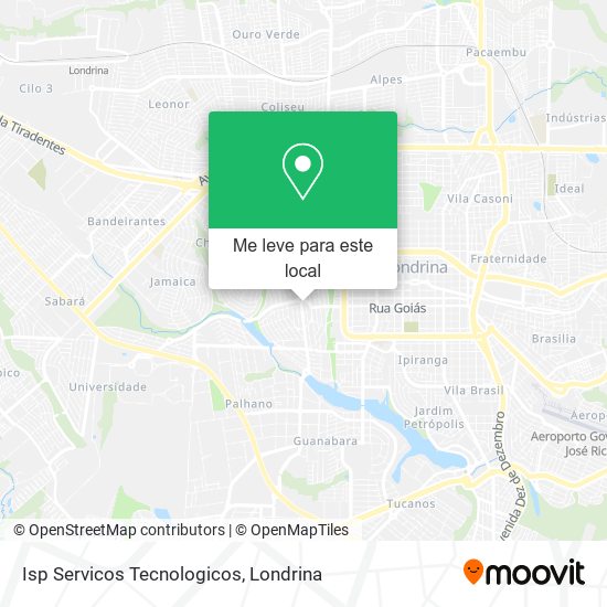 Isp Servicos Tecnologicos mapa