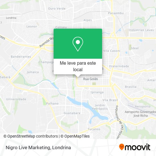 Nigro Live Marketing mapa