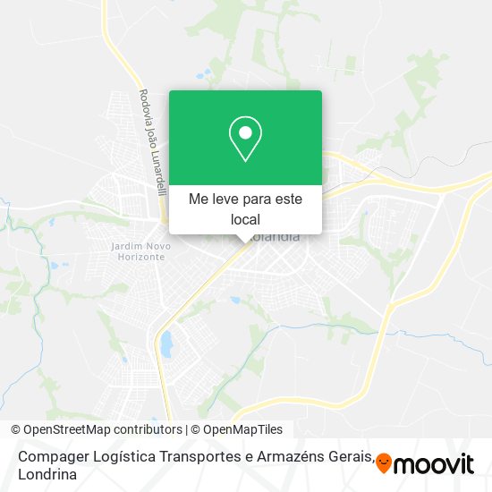 Compager Logística Transportes e Armazéns Gerais mapa