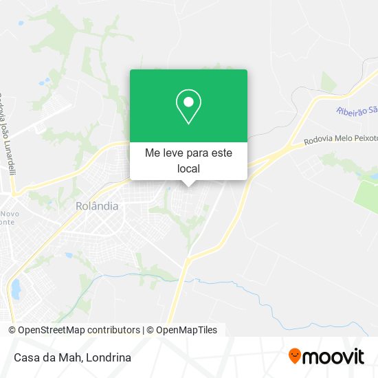 Casa da Mah mapa