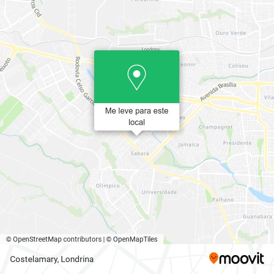 Costelamary mapa