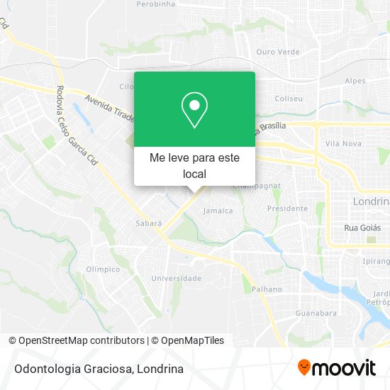 Odontologia Graciosa mapa