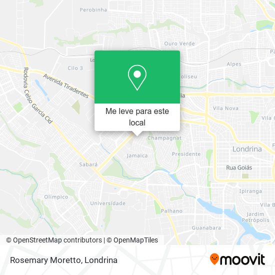 Rosemary Moretto mapa