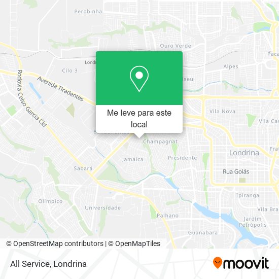All Service mapa