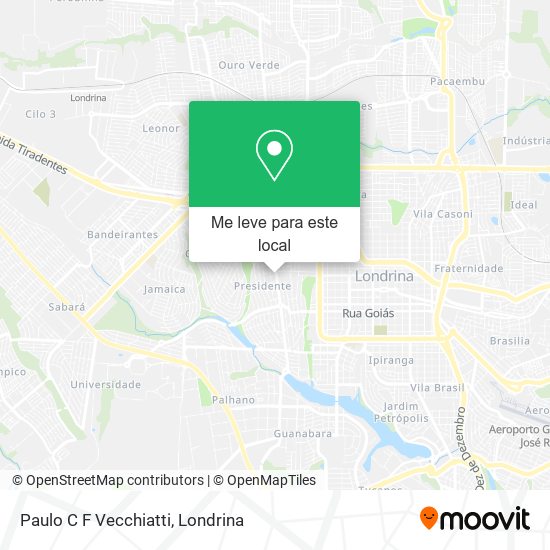 Paulo C F Vecchiatti mapa