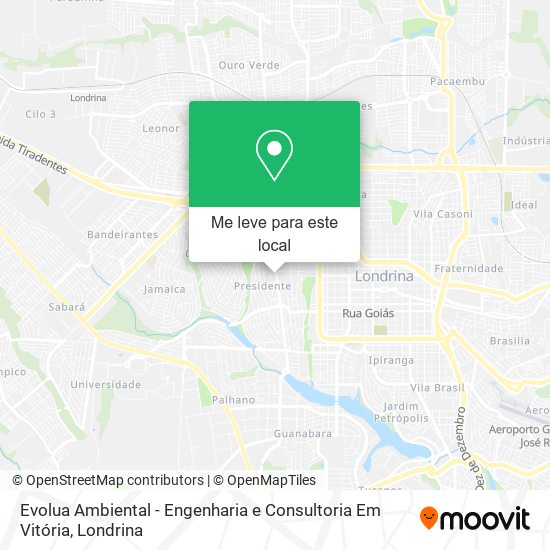 Evolua Ambiental - Engenharia e Consultoria Em Vitória mapa