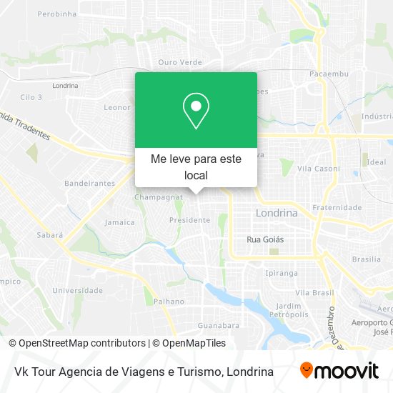 Vk Tour Agencia de Viagens e Turismo mapa