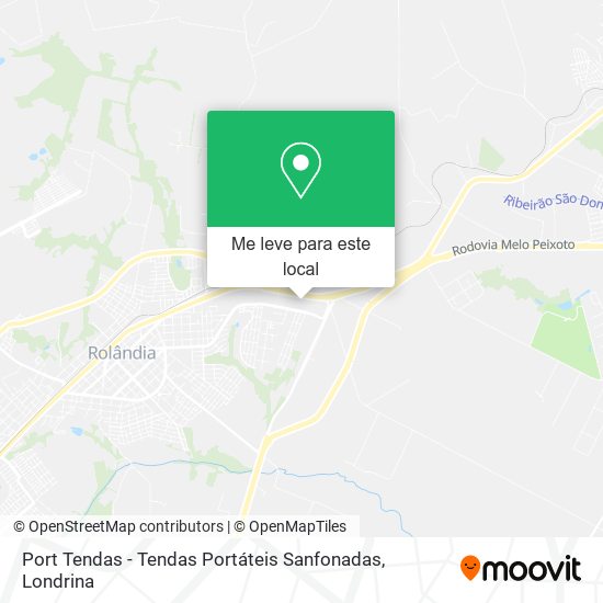 Port Tendas - Tendas Portáteis Sanfonadas mapa