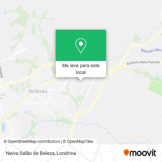 Neiva Salão de Beleza mapa