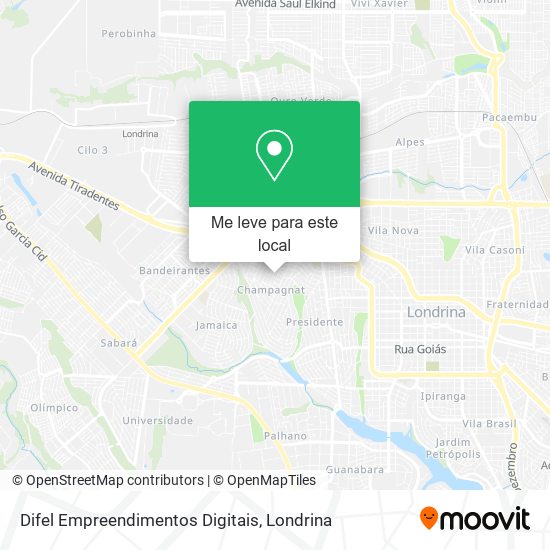 Difel Empreendimentos Digitais mapa