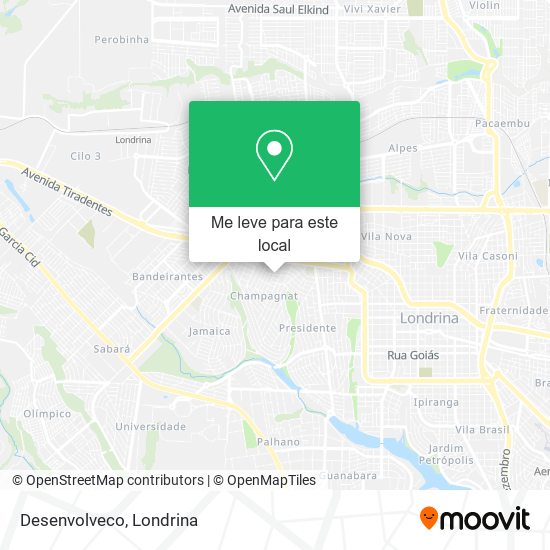 Desenvolveco mapa