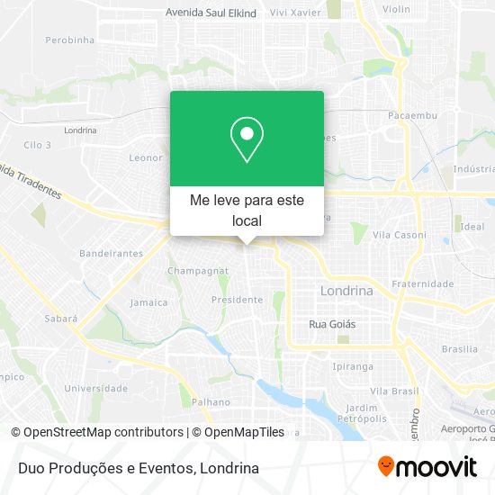 Duo Produções e Eventos mapa