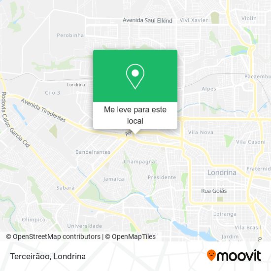 Terceirãoo mapa