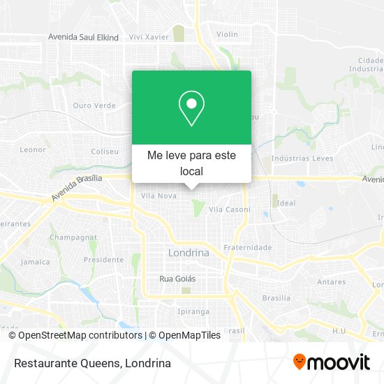 Restaurante Queens mapa