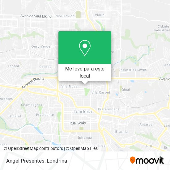 Angel Presentes mapa