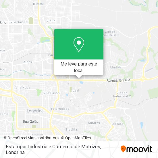 Estampar Indústria e Comércio de Matrizes mapa