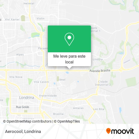 Aerocool mapa